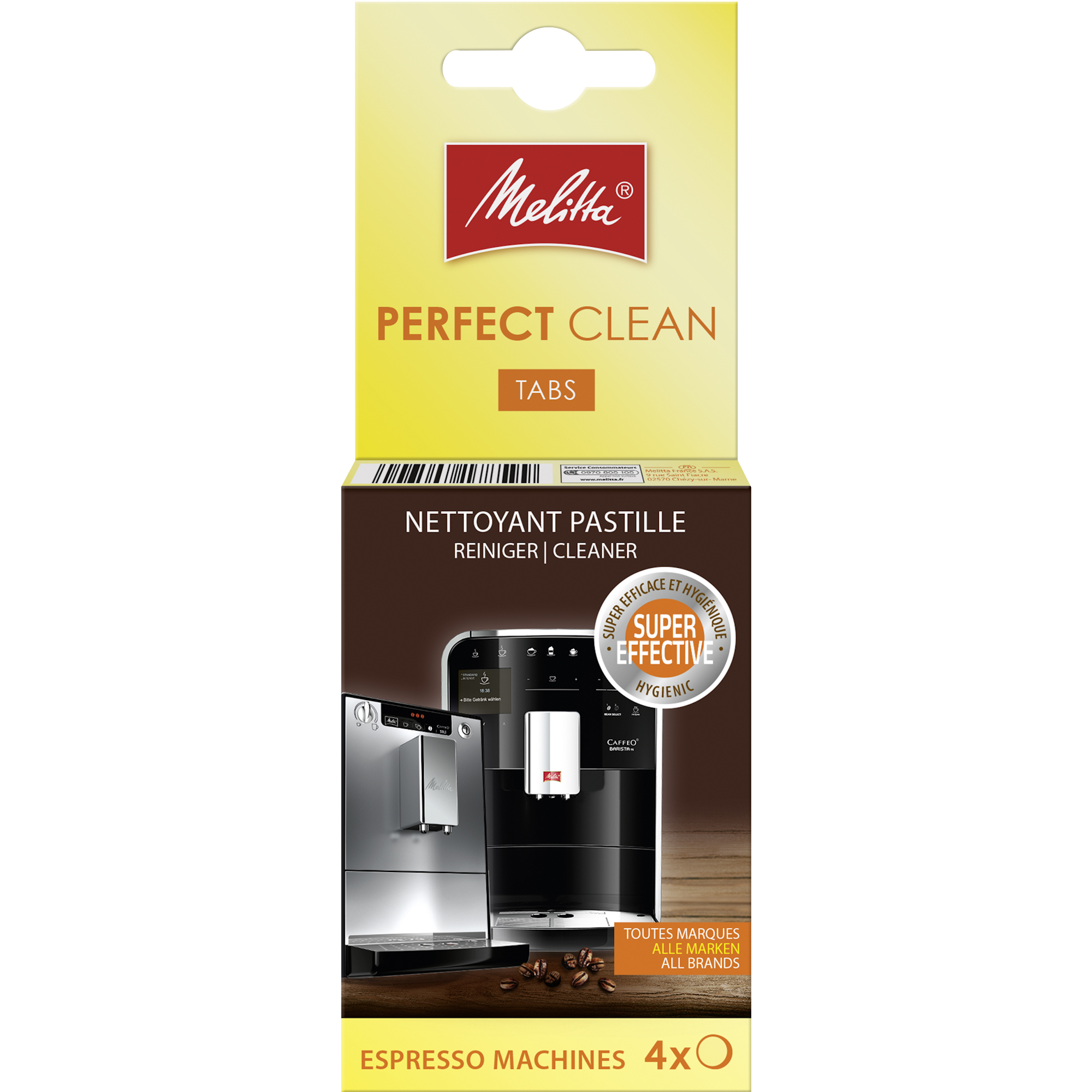 10 x Melitta Entkalker Anti Calc 1500804 für Kaffeevollautomaten