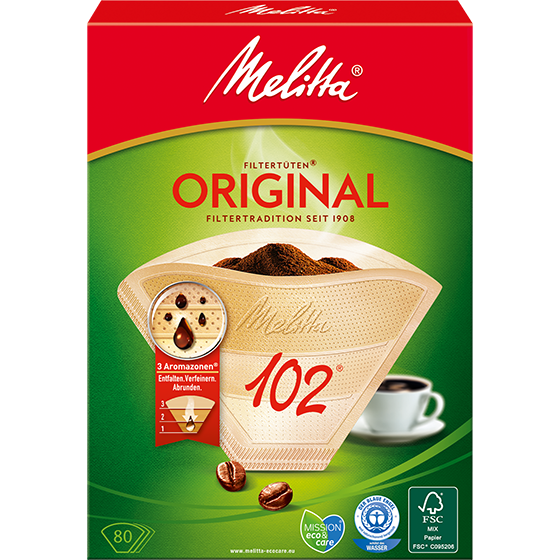 Melitta® Original, 102®, brun