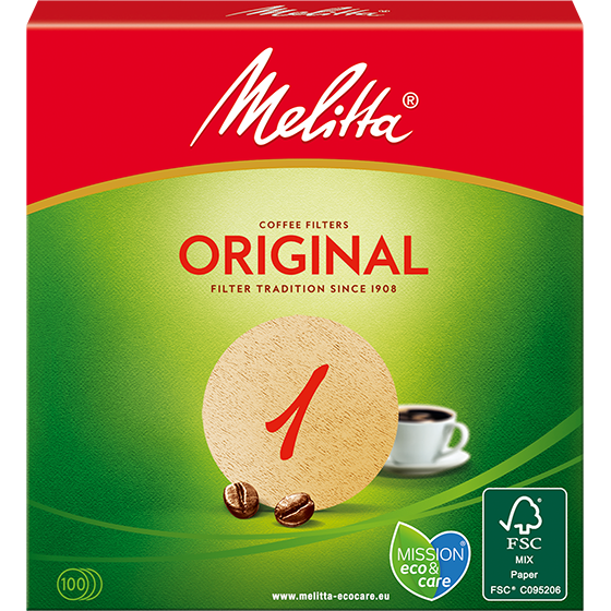 Melitta® Filterzakjes Original, rond