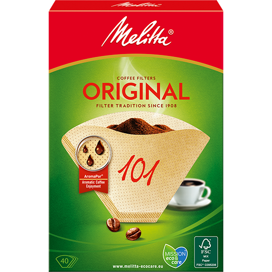 Filtres à café Melitta® Original 101, bruns